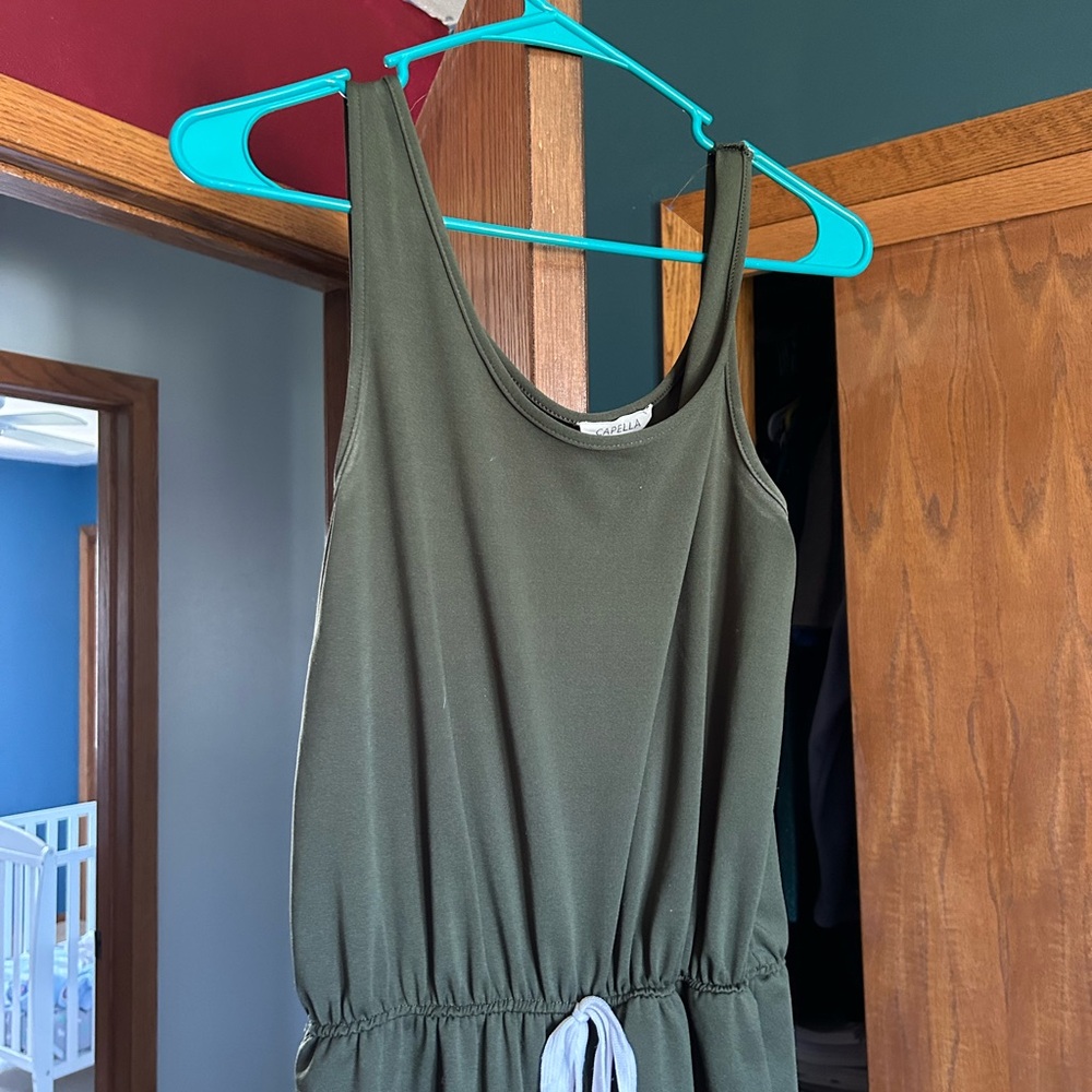 Olive Green Jumpsuit